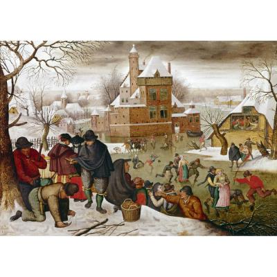 Pieter Brueghel the Younger – Winter Scene